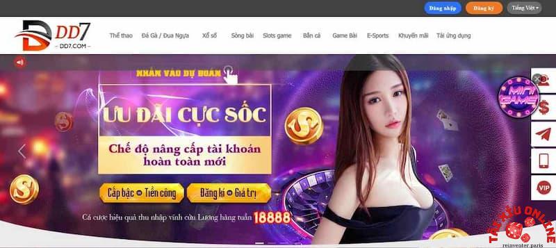 DD7 nhà cái cá cược hàng đầu tại Việt Nam